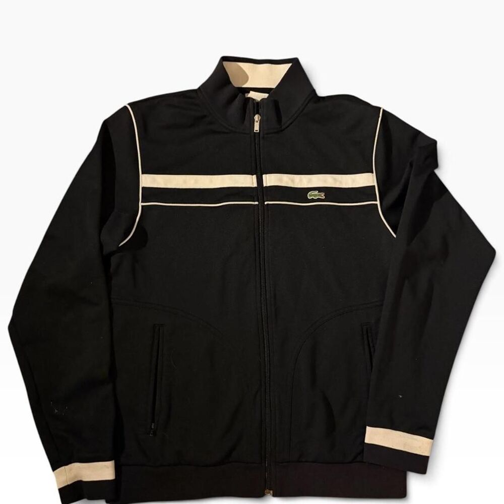 Lacoste-sport Women's Black and Navy Jacket